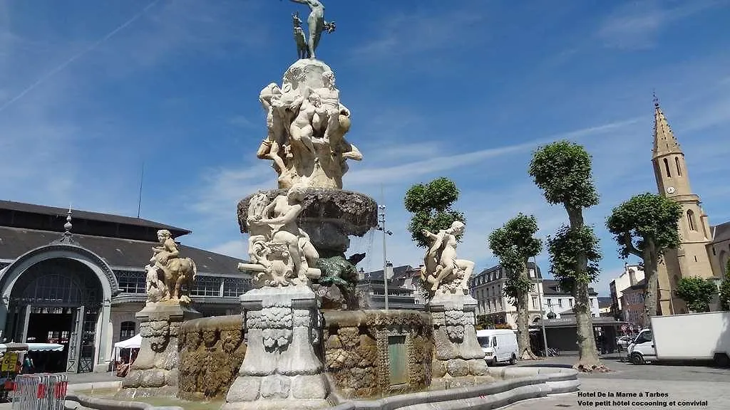 ** Отель Cit'Hotel De La Marne Тарб Франция